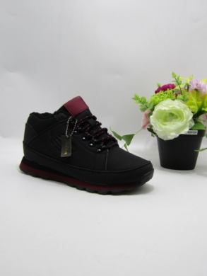 Trapery damskie ocieplane (36-41) 7-917 BL/RED