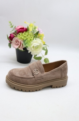 Mokasyny damskie na płaskim (36-41) LP24071 KH/MIC