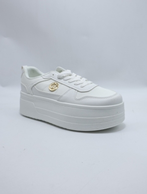 Buty sportowe damskie na płaskim (36-41) FD23-7 WHITE