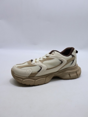 Buty sportowe damskie na płaskim (36-41) 23043 KHAKI