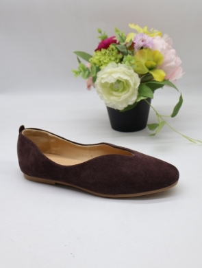 Baleriny damskie (36-41) B-130 BROWN