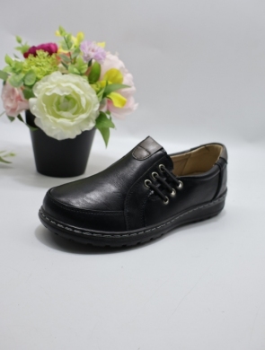 Półbuty damskie na płaskim (36-42) 22T44-1 BLACK