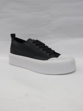 Buty sportowe damskie na płaskim (36-41) F200 BLACK
