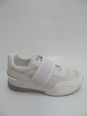 Buty sportowe damskie na koturnie (36-41) 2901 WHITE