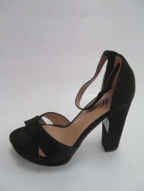 Sandały damskie na obcasie (36-41) B-87 BLACK