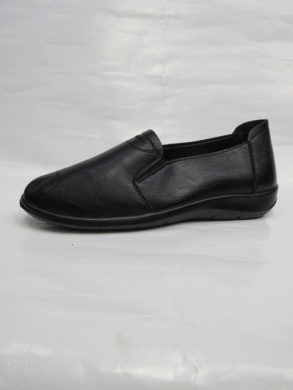Półbuty damskie na płaskim (39-43) DX8109 BLACK