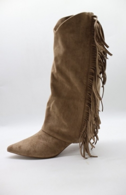 Kozaki damskie na szpilce (36-41) HQ08 KHAKI