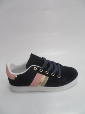 Buty sportowe damskie na płaskim (36-41) QS-28 NAVY