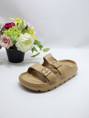 Basenówki damskie (36-41) 2222 KHAKI