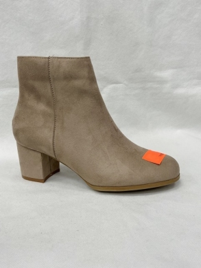 Botki damskie na obcasie (36-41) L7196A KHAKI