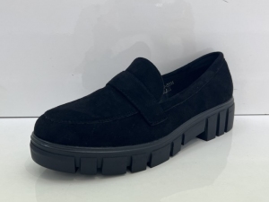 Mokasyny damskie na płaskim (36-41) GD-XR-323A BLACK