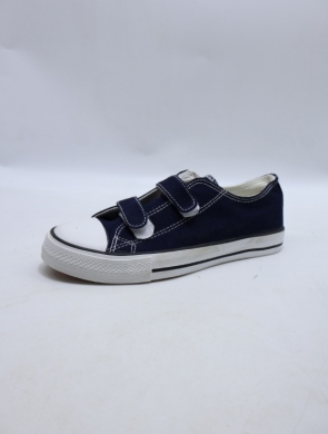 Trampki damskie na płaskim (36-41) 7-V7 NAVY