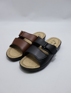 Klapki męskie (40-45) 3739 BLK/BR