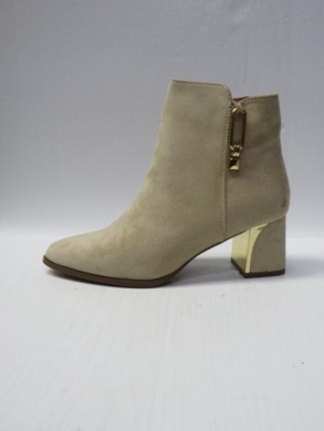 Botki damskie ocieplane na obcasie (36-41) UK118 BEIGE