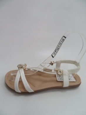 Sandały Damskie na płaskim (36-41) FY6610 WHITE