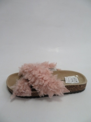 Klapki damskie z futerkiem (36-41) FRS-4 BLUSH