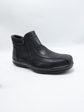 Botki męskie ocieplane (40-46) 2621-1 BLACK