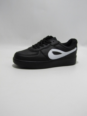 Buty sportowe damskie na płaskim (36-41) DN89-7 ALLBLACK/WH