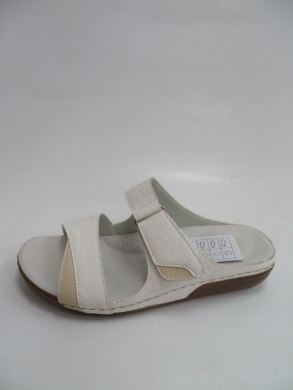 Klapki damskie na płaskim (36-41) 0093 WHITE