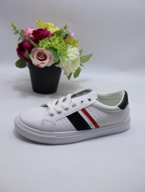 Buty sportowe damskie na płaskim (36-41) XKB-50 WHITE