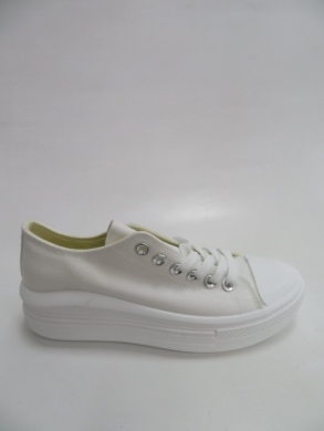 Trampki Damskie na koturnie (36-41) 19212 WHITE