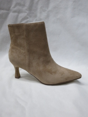 Botki damskie na szpilce (36-41) J6162 KHAKI