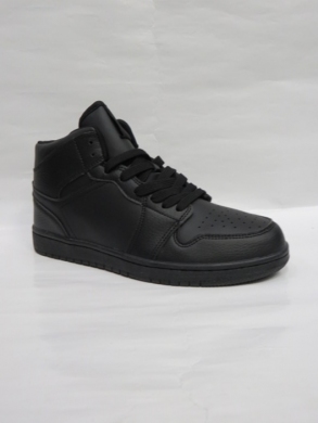 Buty sportowe damskie na płaskim (36-41) S1210 BLACK
