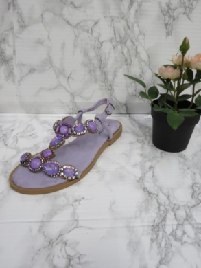 Sandały damskie na płaskim (36-41) T567 PURPLE