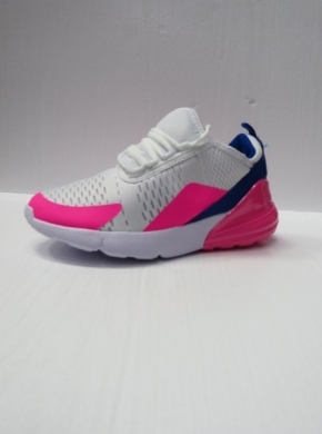 Buty sportowe damskie na płaskim (36-41) D90-311 WHITE/FUCHSIA