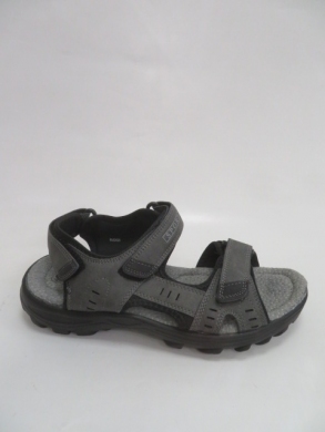 Sandały męskie (41-46) 9AA2025 DGREY/BLACK
