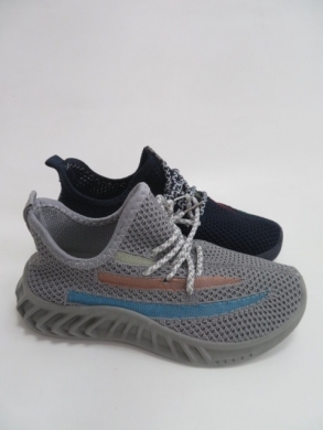 Sportowe Chłopięce (31-36) 4124-22 BLACK/BLUE/GREY