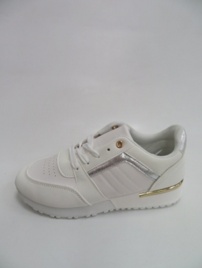 Buty sportowe damskie na płaskim (36-41) YR-85 WHITE