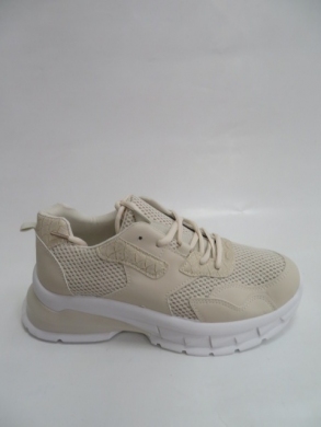 Sneakersy damskie niskie (36-41) PC99 BEIGE