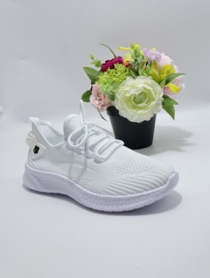 Buty sportowe damskie na płaskim (36-41) AJHY-8 WHITE