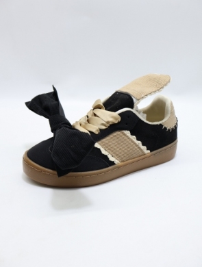 Buty sportowe damskie na płaskim (36-41) 9015 BLACK