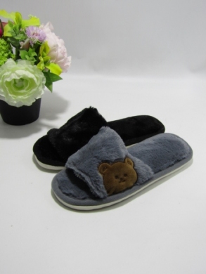 Kapcie damskie ocieplane (36-41) B23-4 MIX