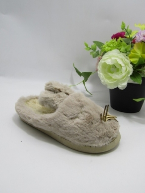 Kapcie dziewczęce ocieplane (30-35) TS-801-1 BEIGE