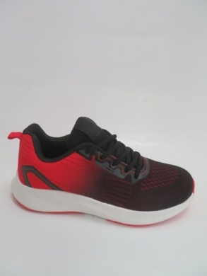 Buty sportowe młodzieżowe (36-41) TF-238 RED/BLACK