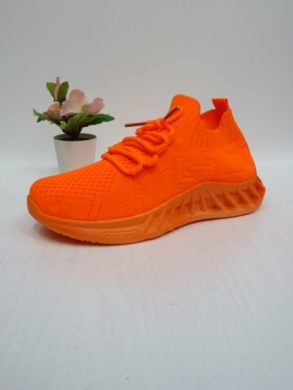 Buty sportowe damskie na płaskim (36-41) TA-27 ORANGE