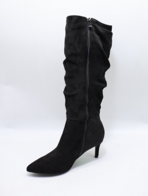 Kozaki damskie na szpilce (36-41) 6336 BLACK