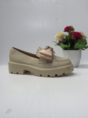 Mokasyny damskie na płaskim (36-41) YDE-28B BEIGE