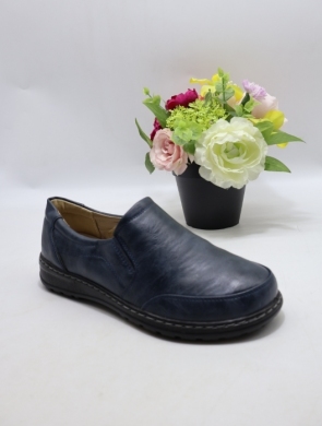 Półbuty damskie na płaskim (36-42) 22T96-7 NAVY