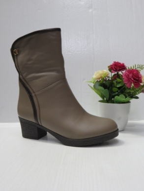 Botki damskie ocieplane na obcasie (36-41) G3404-2