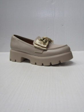 Mokasyny damskie na płaskim (36-41) YDF-30 BEIGE