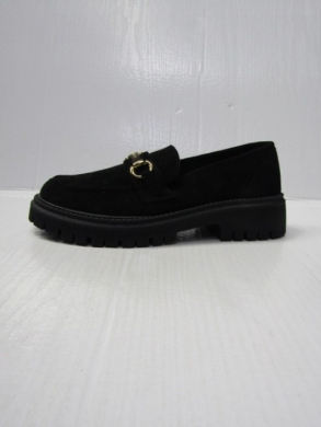 Mokasyny damskie na płaskim (36-41) E7210-1 BLACK
