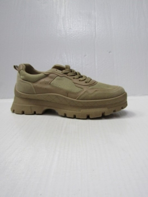 Buty sportowe damskie na płaskim (36-41) VL170 KHAKI