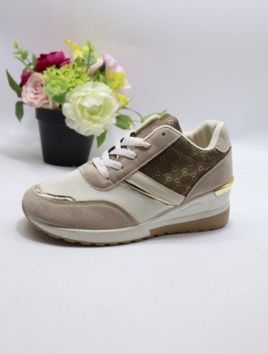 Buty sportowe damskie na koturnie (36-41) B895-3