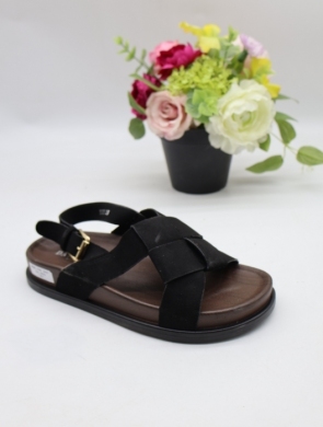 Sandały damskie na płaskim (36-41) X006 BLACK
