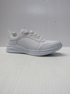 Buty sportowe damskie na płaskim (36-41) LXC8483 WHITE