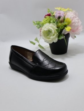 Półbuty damskie na płaskim (36-42) FL-5 BLACK